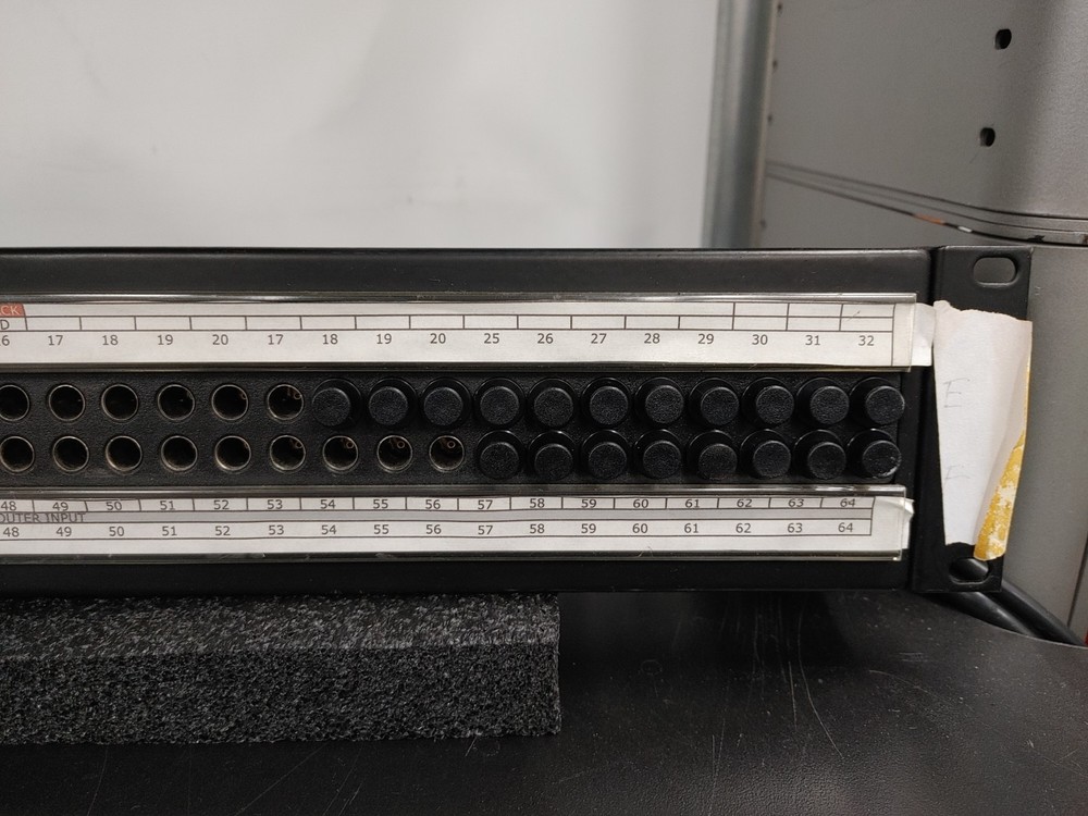 ADC Pro Patch PP2232RS-MVJT-BK High Definition Patch Panel Patchbay