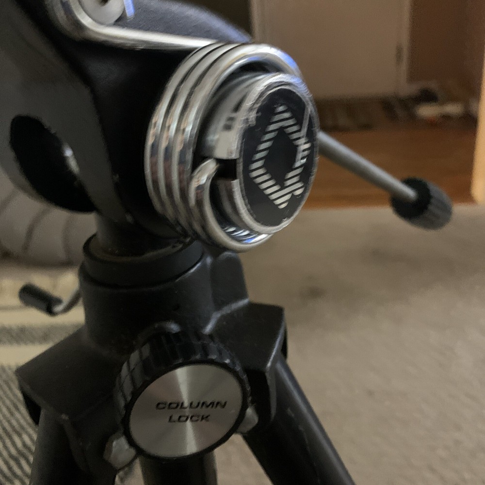 Vintage QuickSet Tripod , Pan Lock , Column Lock . Husky?