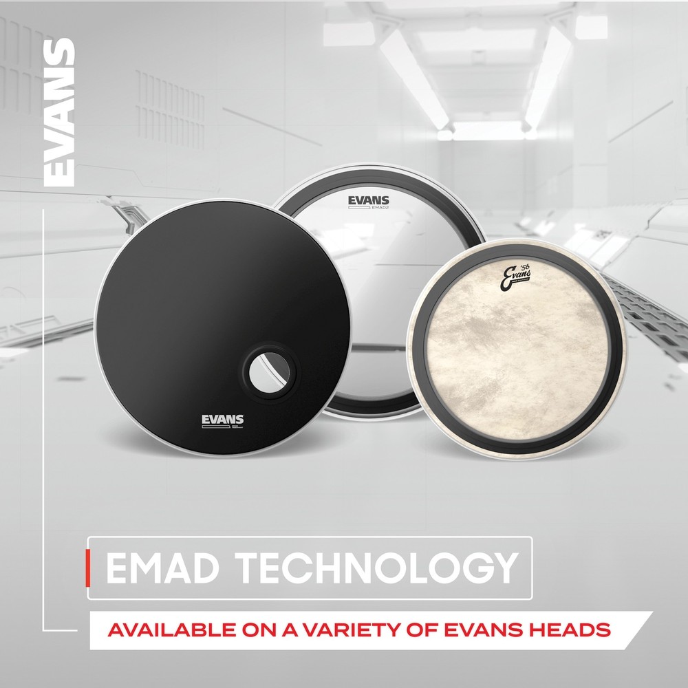 EVANS EMAD System Bass Pack, 22 Inch