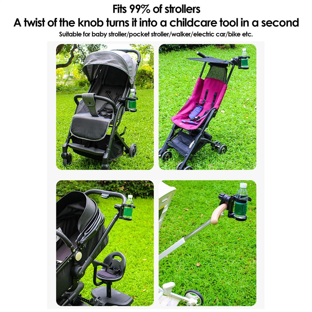 Cup Holder For Stroller Mobility Scooter Cup Holder Foldable Drinking