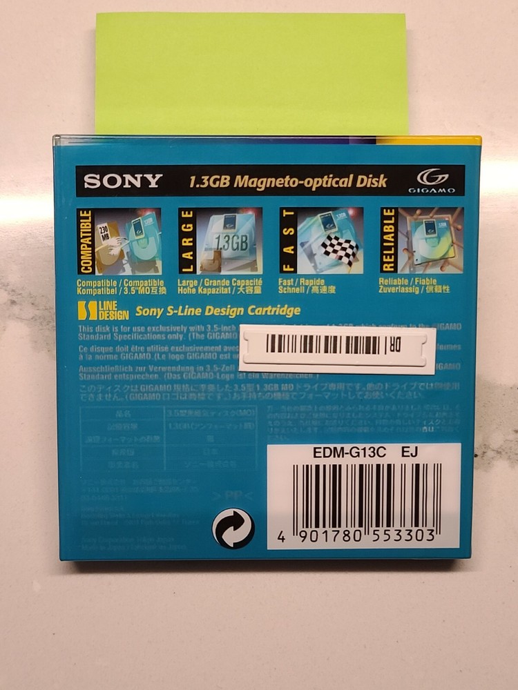 Sony 1.3GB MO Drive