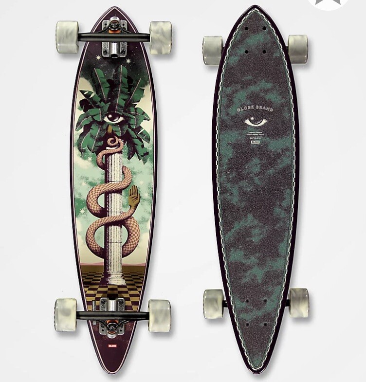 Globe Pinner The Sentinal 34" Longboard Complete