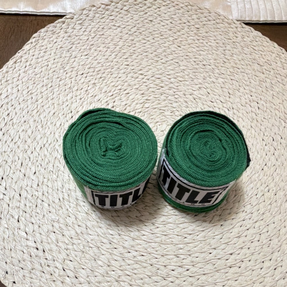 TITLE Boxing Green Protective Hand Wraps for Boxing Training and Support