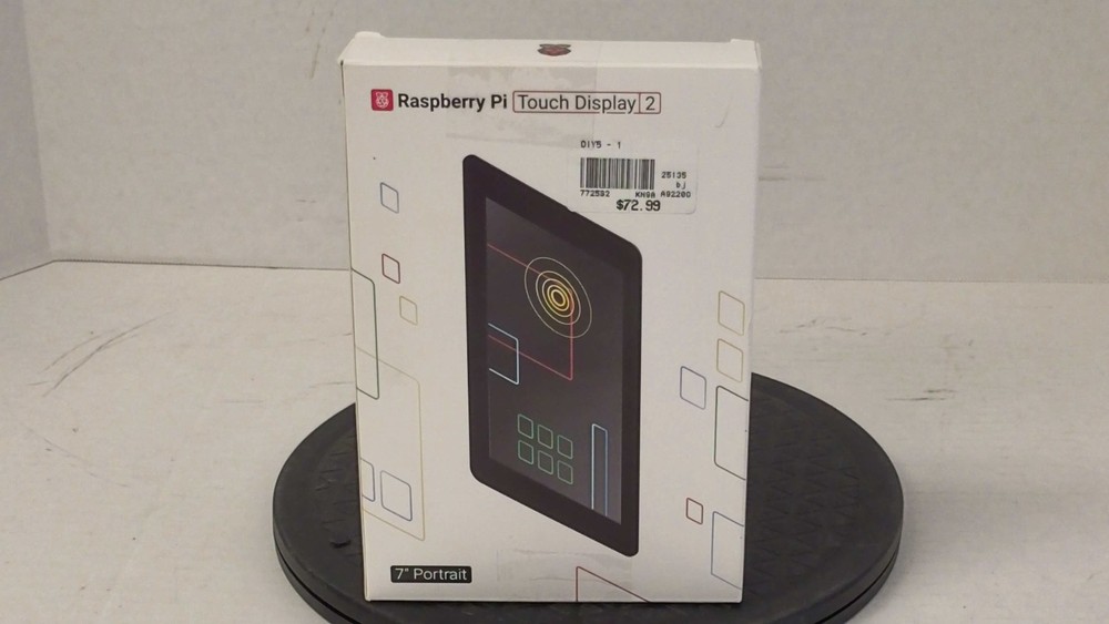 Raspberry Pi Touch Display 2, 7 inch, Portrait