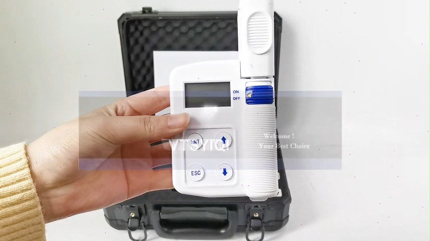 Chlorophyll Meter for Test Chlorophyll and Leaf Temperature, Humidity, Nitrogen