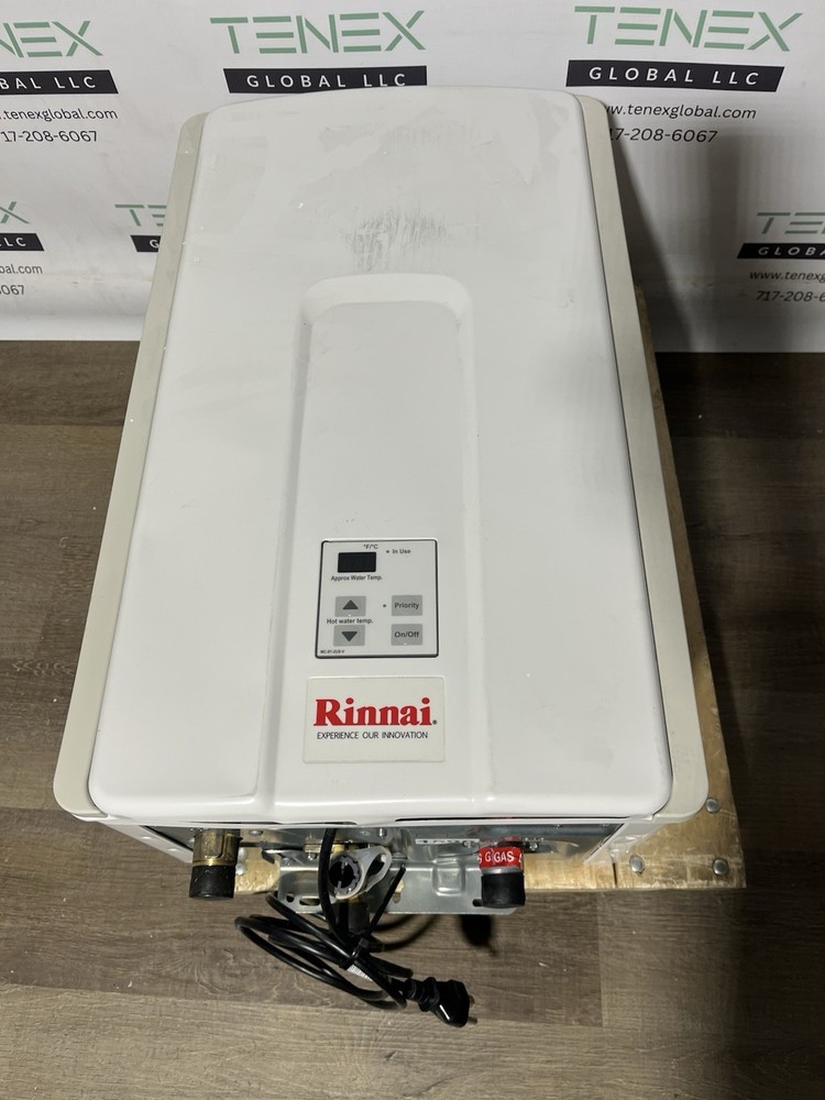 Rinnai V75iN Indoor Tankless Water Heater 180k BTU Natural Gas (B-13 #1596)