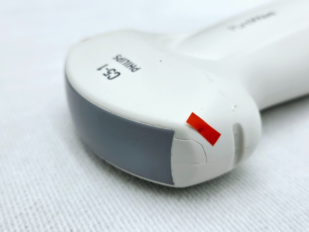 Philips C5-1 Curved Array Transducer - Working - Cord Damage