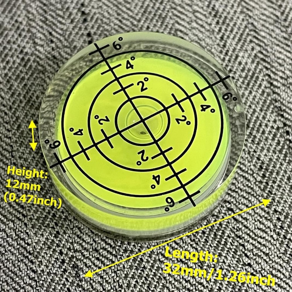 5Pcs Gunsmith Level Gunsmithing Tools Scope Mounting Leveling Black, Green