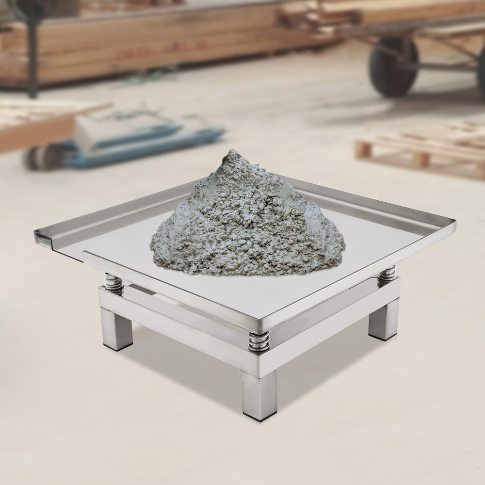 Small Concrete Vibration Table Vibrating Test Bench compactor Platform 120W