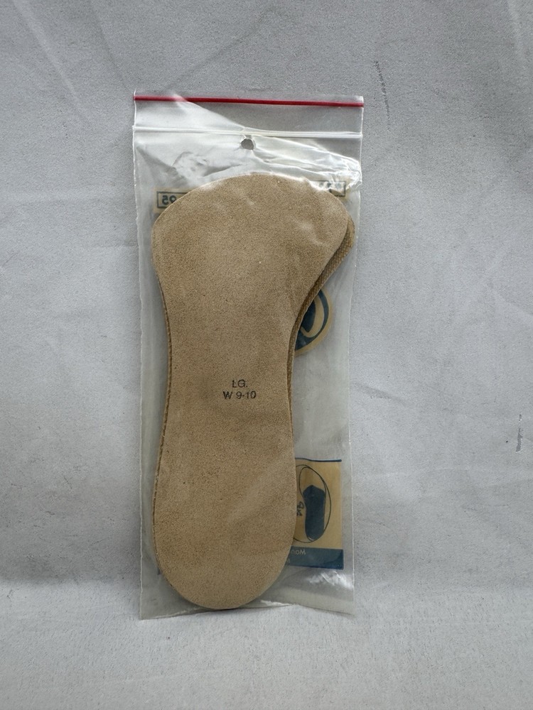 Comfystep Genuine Suede Leather Arch Support Inserts Large W 9 10 732