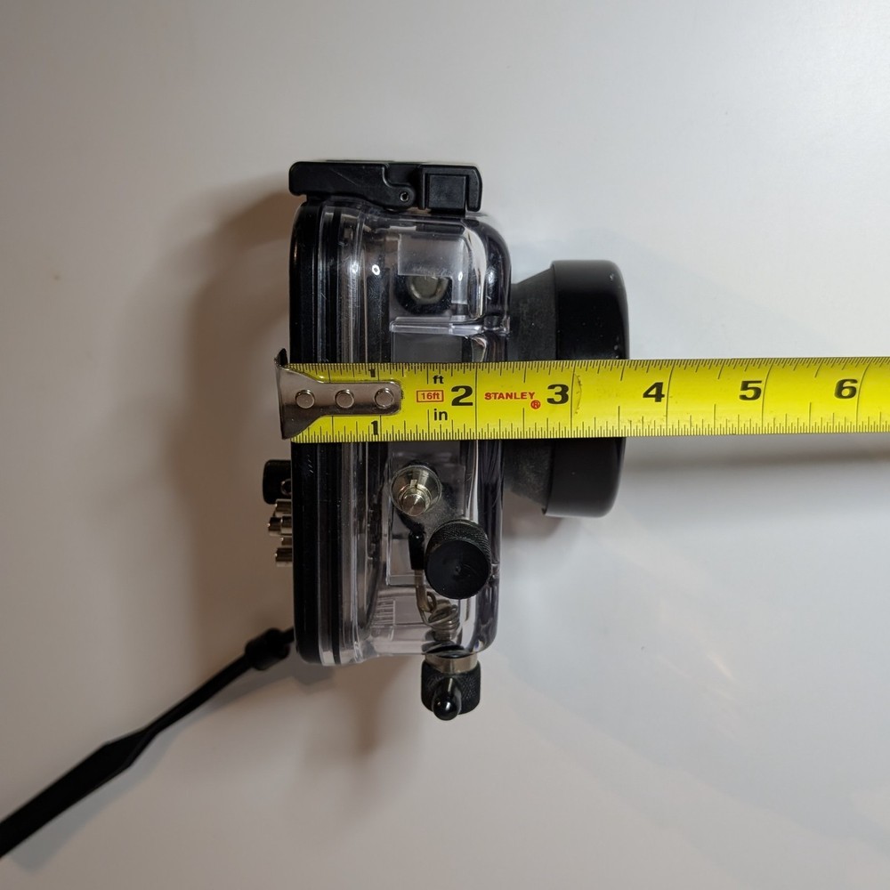 Ikelite Ultra Compact Underwater Camera Housing Case, Thread Size 12-24