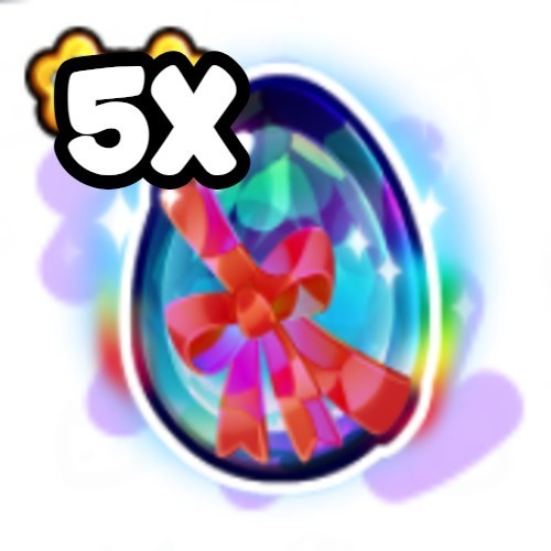 5X Exclusive Glass Egg | Roblox Pet Simulator 99