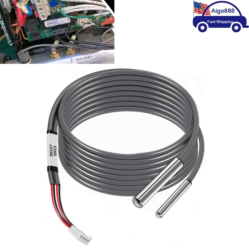 Sensor Assembly 25-175-0337 with Temp and Hi-Limit Sensor Fit for Balboa Systems