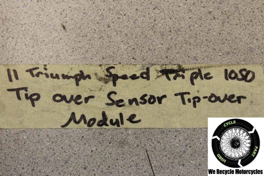 2011 TRIUMPH SPEED TRIPLE 1050 TIP OVER SENSOR TIP-OVER MODULE OEM 11