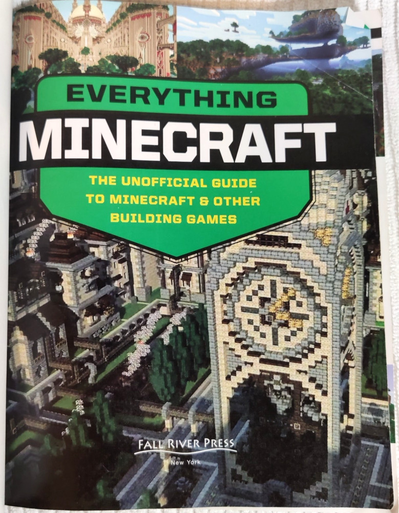 Everything Minecraft Building Game, The Unofficial Guide, 2014, VG Condition