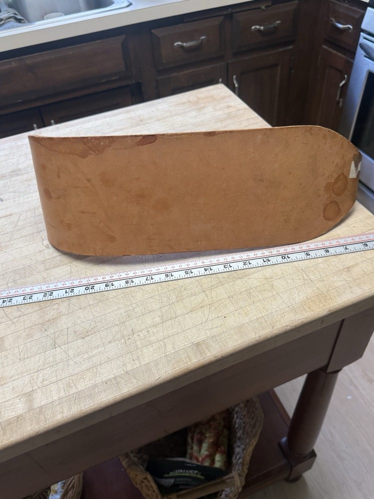Large 34-42 Leather Weightlifting Belt