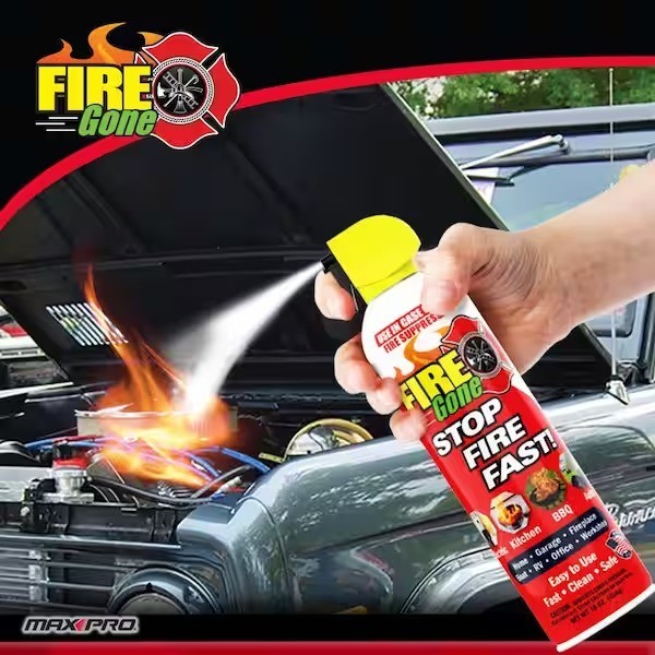 16 Oz. A:B:C Multiple Use Fire Extinguisher Spray Suppressant