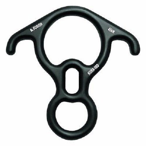 Fusion FP-8145 Terminal 8 Aluminum Descender, Black