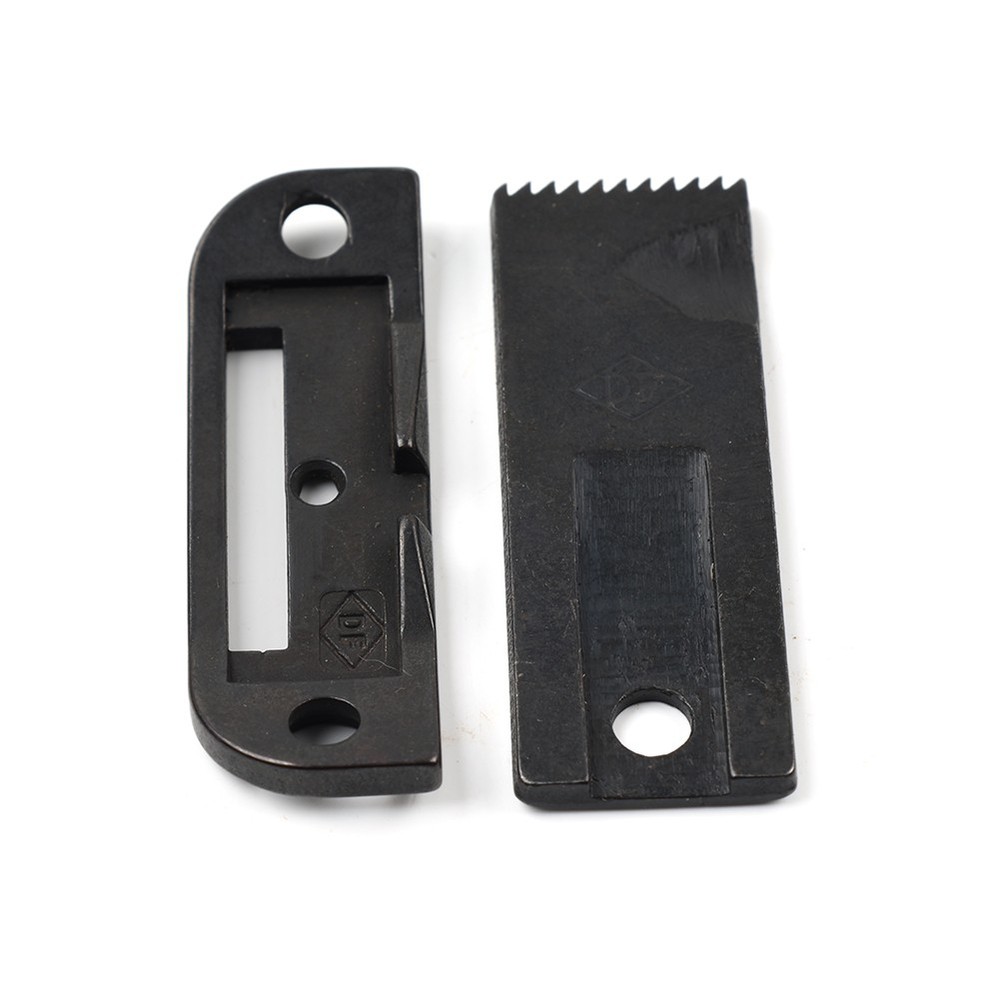 Needle Plate + Feed Dog For Typical 810 Post-Bed Sewing Machine