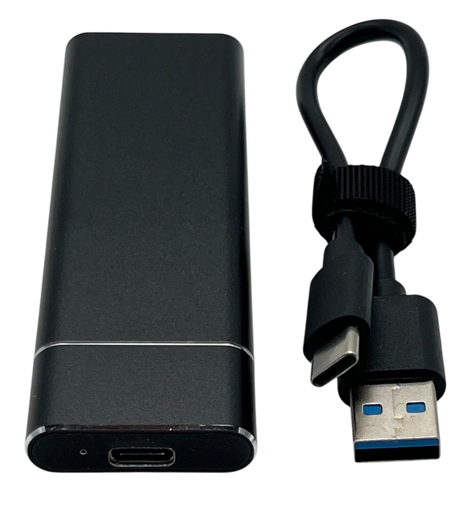 NEW Portable External Hard Drive Case (M.2) 2 TB - C2 Black