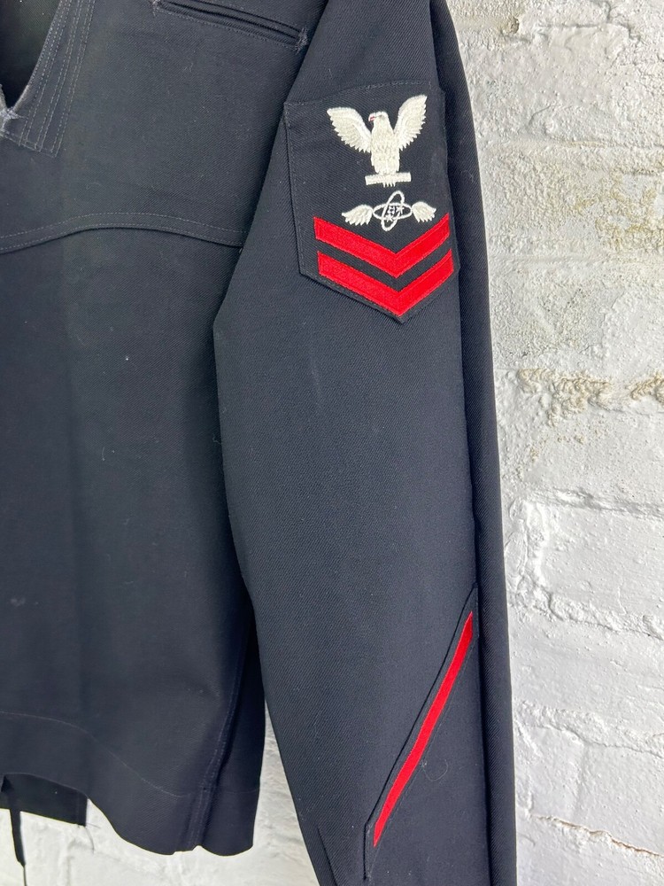 US Navy Aviation Electronics Technician 2nd Class Dress Blue Uniform