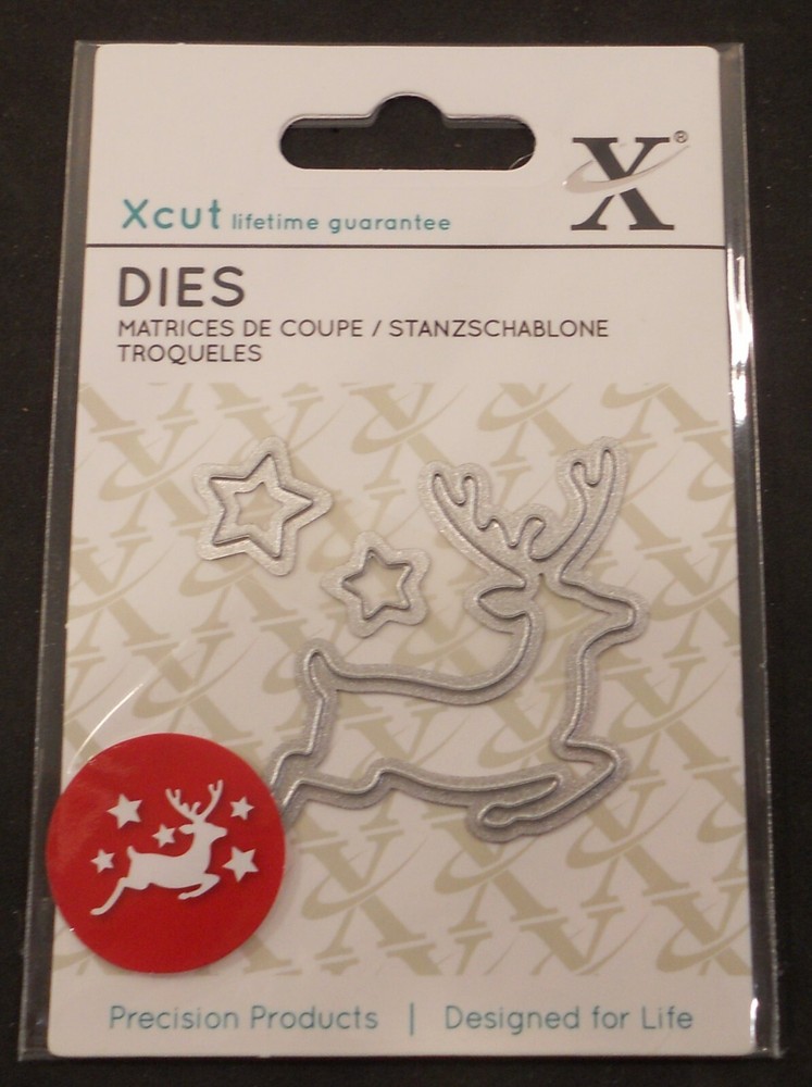 Xcut  Decorative Die Reindeer