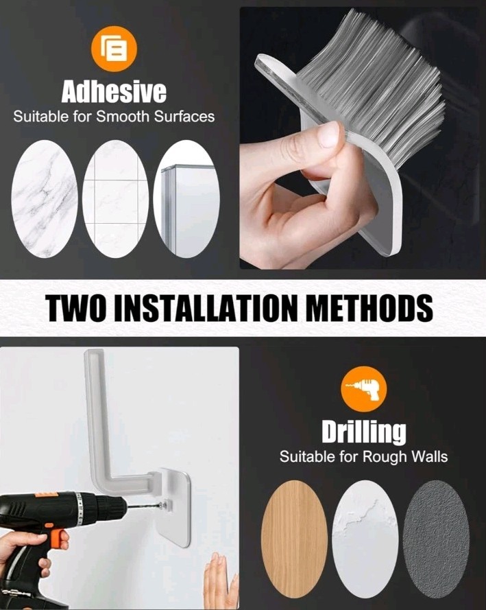 Hat Rack for Hat Storage (4-Pack), Multi-Purpose Hat Organizer, Strong Adhesive