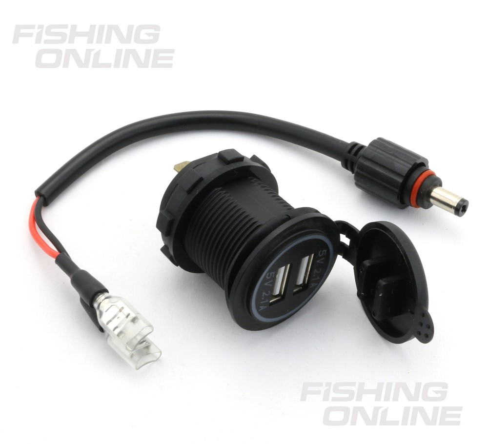 FPV-Power USB Dual Port with Waterproof Cable