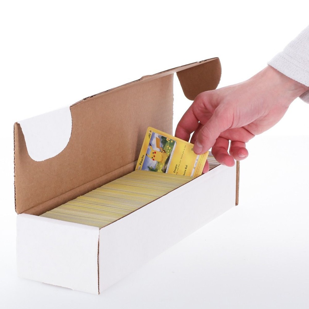 7 BCW 800 Count Card Storage Boxes