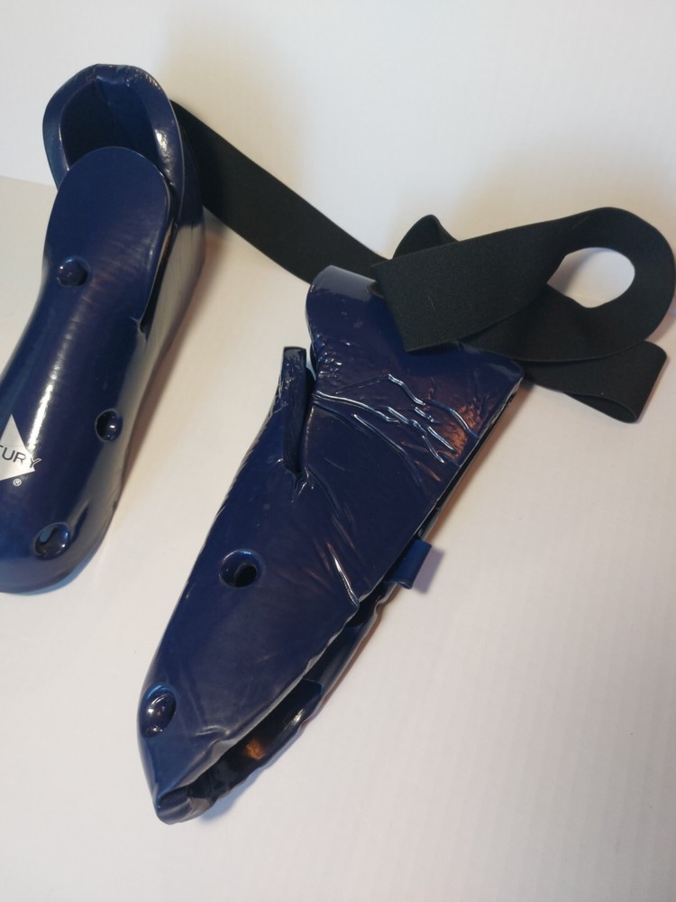 Blue Century Protective Sparing Boot wrap around straps open bottom