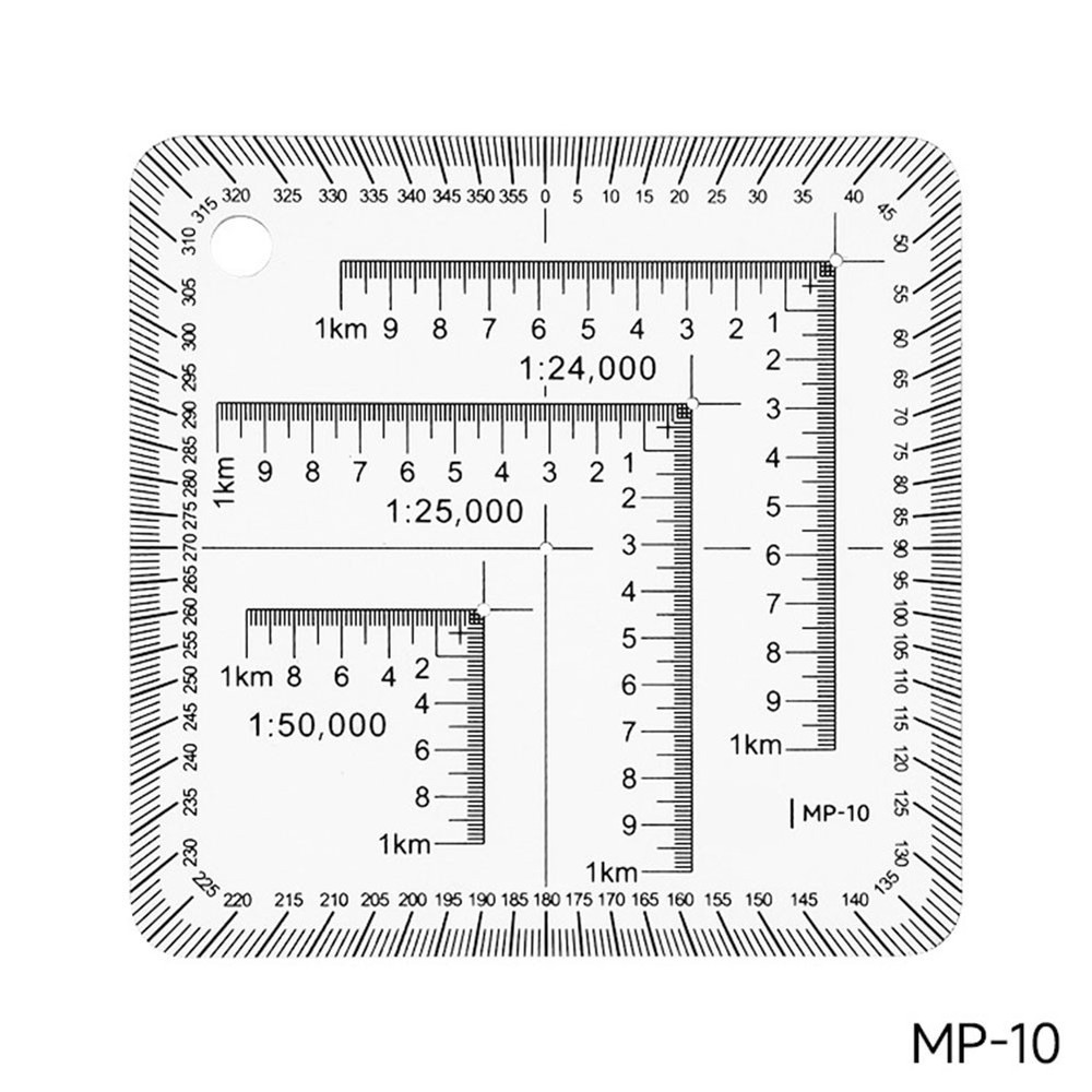 Easily Operable Geographic Coordinate Ruler for Engineers and Students