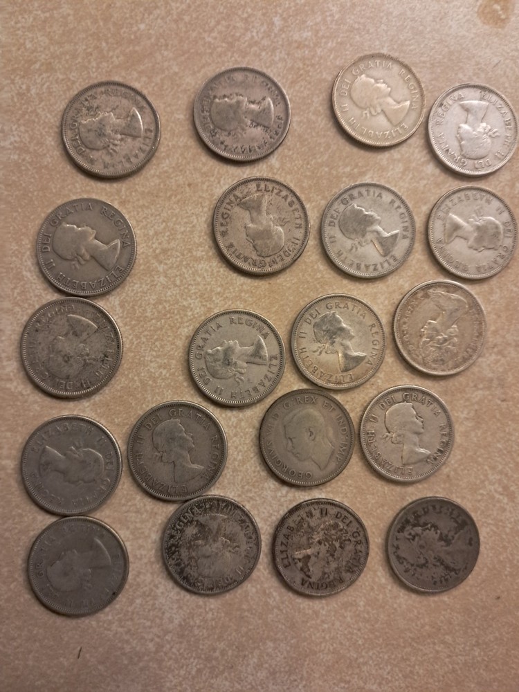 20 silver canada quarters