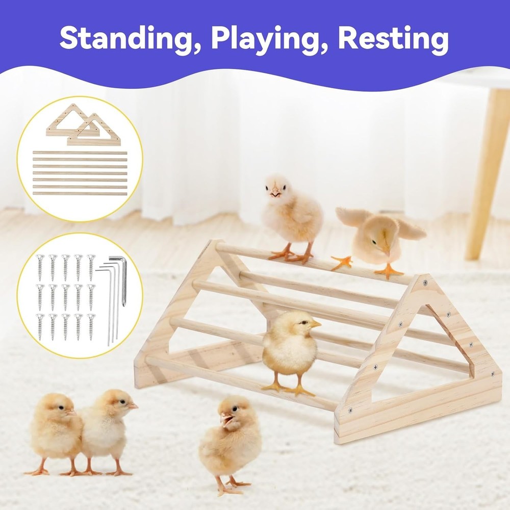 Portable 5-in-1 Chicken Brooder Box for Ducks & Small Birds - Easy to Clean