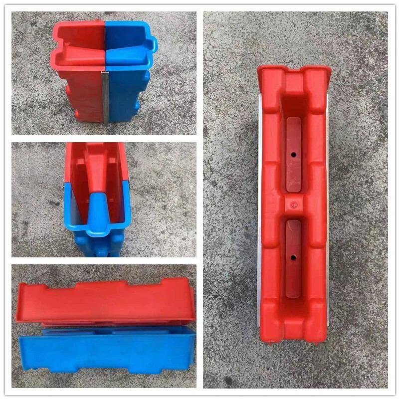 Concrete Brick Mold Interlocking Hollow Wall Construction Blocks Plastic Moulds