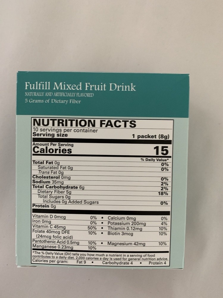 North Star Medical Fulfill Mixed Fruit Drink