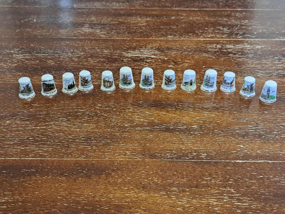 Lot Of Thimbles Britain  Landmarks