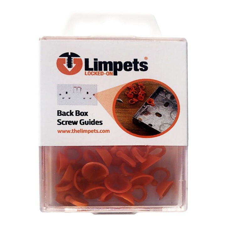 Limpet x 20 Electrical Face Plate Screw Guides