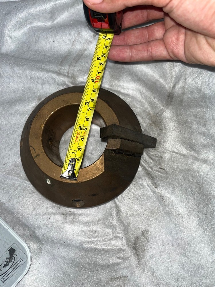 Custom 11lb Brass Boring Head