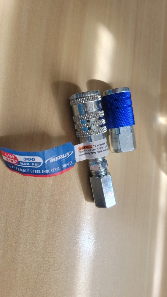 Merlin 1/4" Coupler Quick Connect And Union 4pc