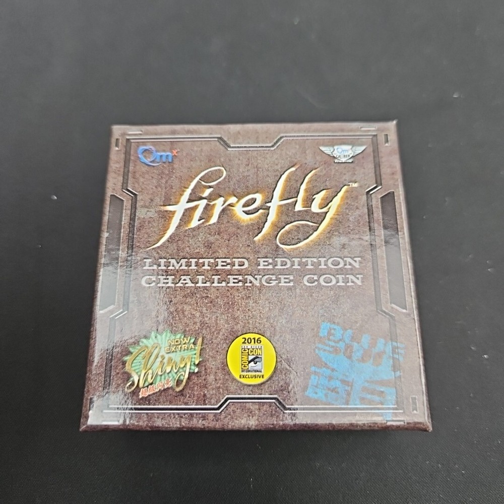 Firefly Keep Flying Limited Edition Challenge Coin 2016 Lootcrate