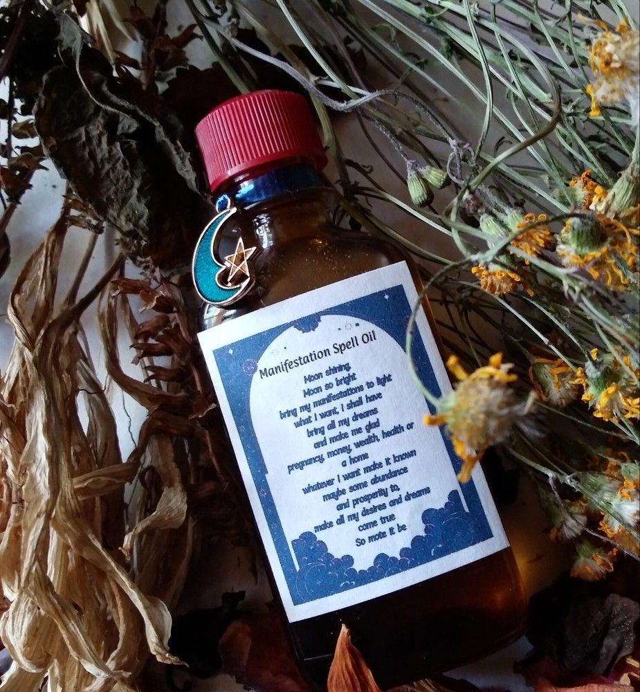 Manifestation Spell Ritual Oil 2 Oz.