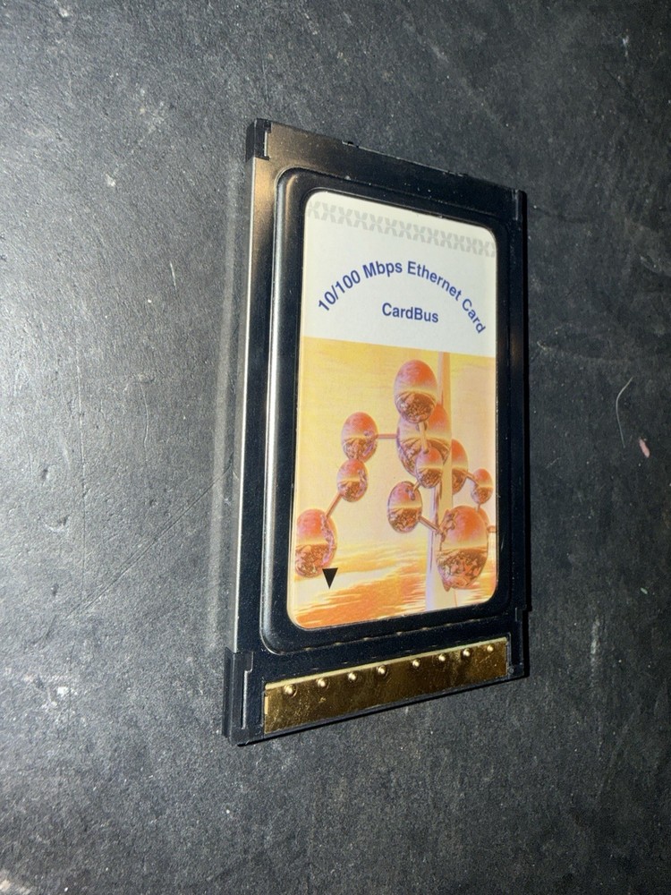 10/100 MBPS Ethernet Card CardBus