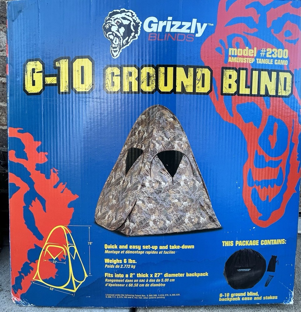 Grizzly G-10 Ground Blind