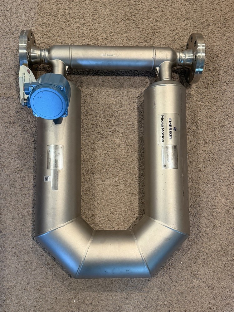 2" 600# Micro Motion CMF200 Flow Sensor Enhanced Core Processor NEW P15 - Read D