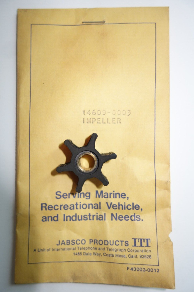 Jabsco Impeller 14609-0003