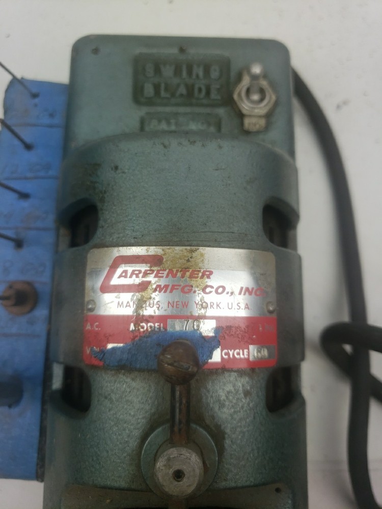 CARPENTER SWING BLADE MODEL 70 ROTARY WIRE STRIPPER