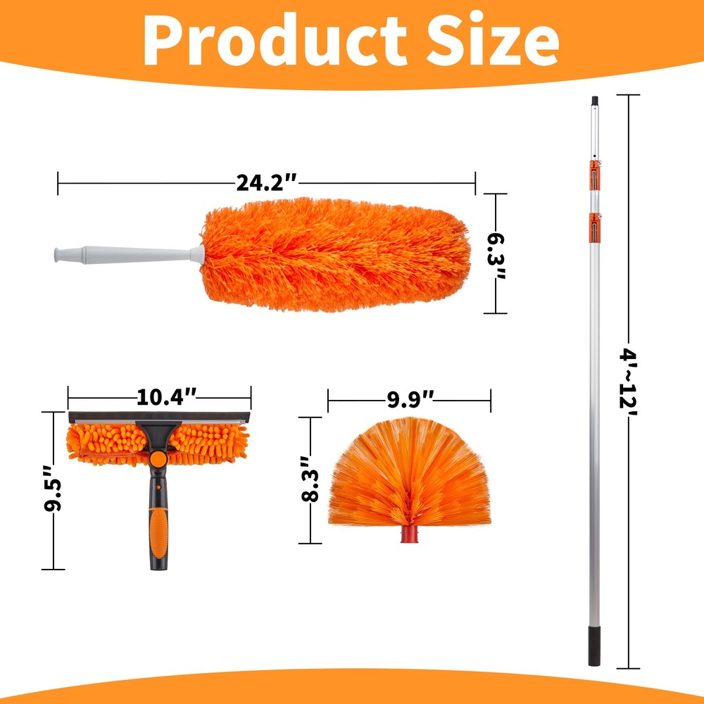 4-12FT High Reach Duster Kit