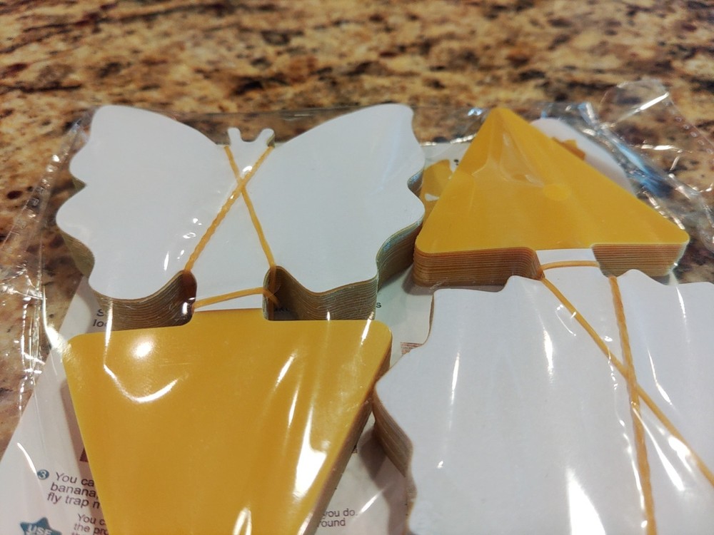 FRUIT FLY STICKY TRAPS 5 X 3 36 PACK