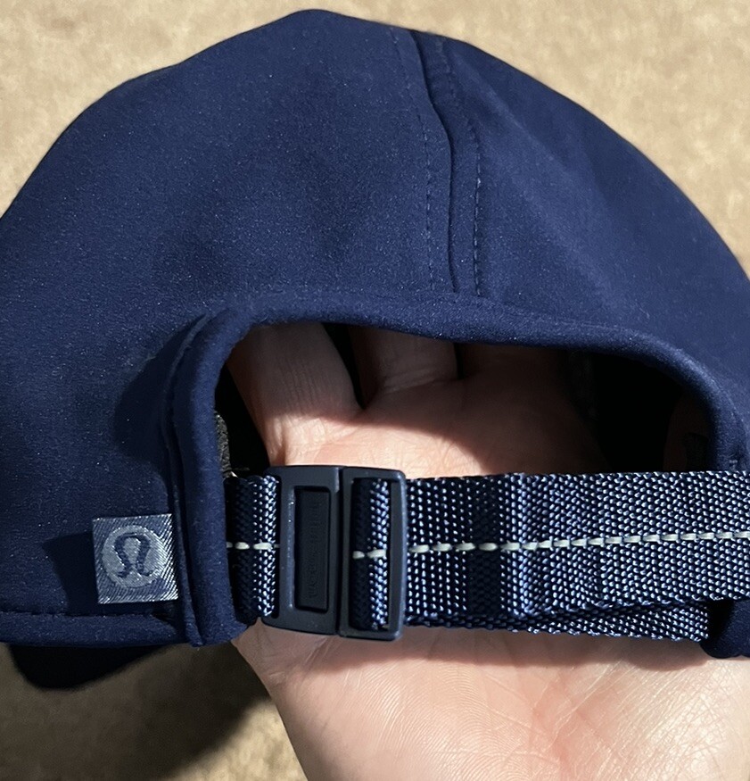 Lululemon Unisex Navy Blue Baseball Cap Adjustable Back Strap