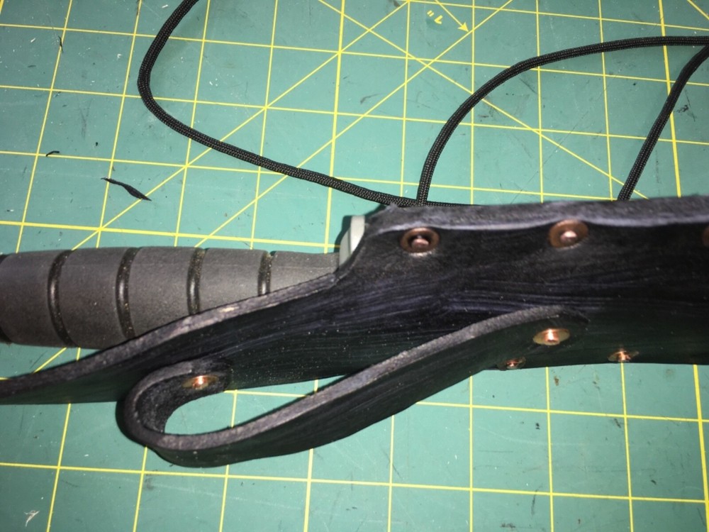 Replacement Knife Flap Sheath Leather